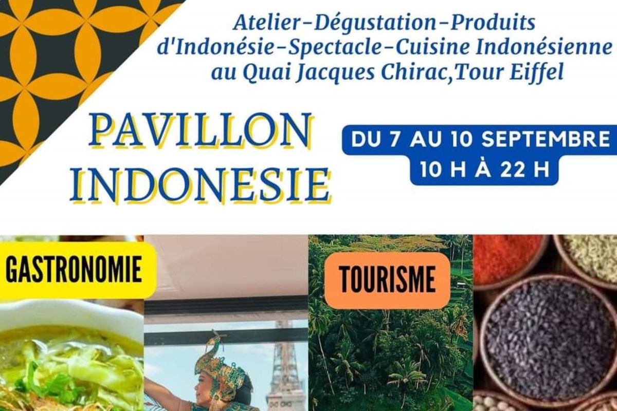 إندونيسيا تشارك من جديد في المعرض الفرنسي الدولي لفن الطهو
